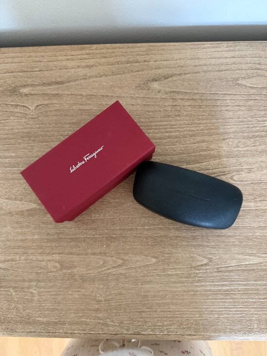 Salvatore Ferragamo Black 53mm Oversized Sunglasses main image 9